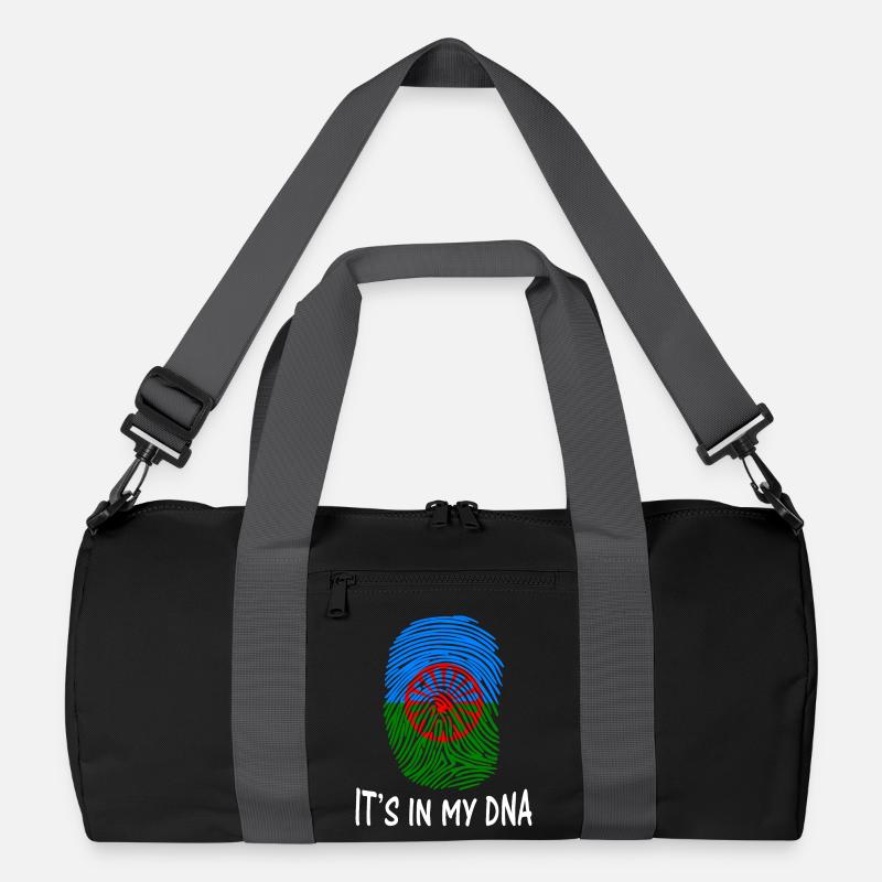römische Menschen Flagge oder styago le rumänisch Geschenkidee Recycelte Duffel Bag
