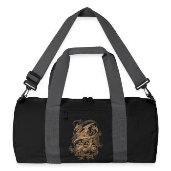 Alchemy England Harbinger of Doom - Recycled Duffel Bag - black/graphite grey - Front