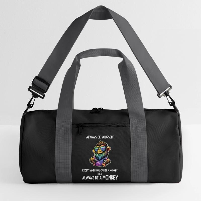 Sei immer ein Affe Recycelte Duffel Bag