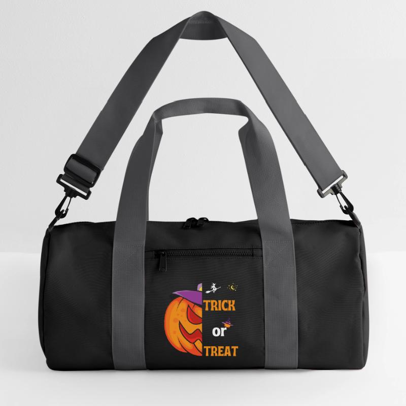 Halloween-Geschenk "Süßes oder Saures" Recycelte Duffel Bag