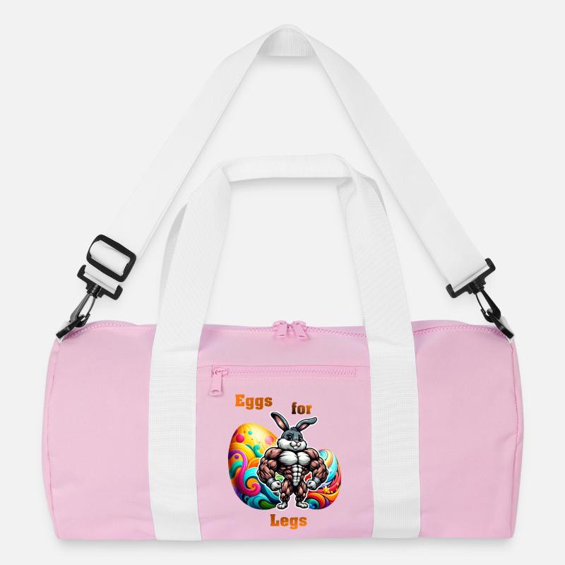 Eggs for Legs Recycelte Duffel Bag