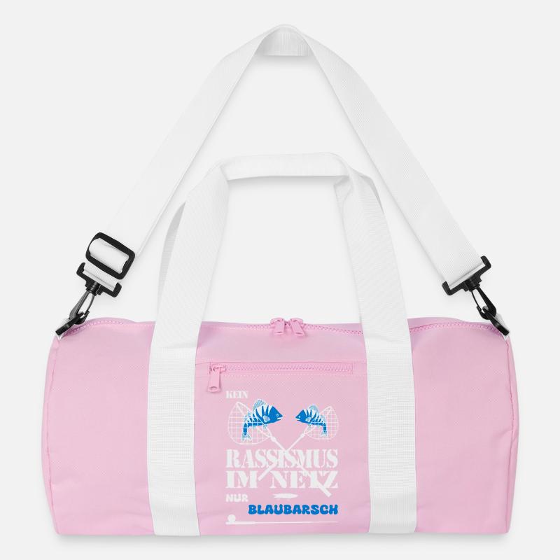Pas de racisme sur Internet Sac de sport recyclé