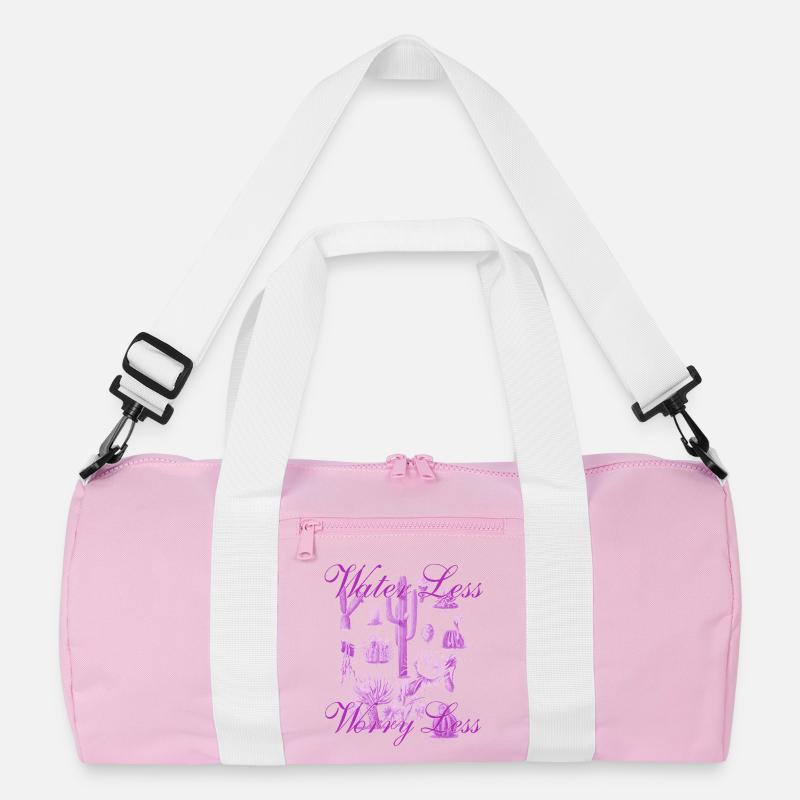 Water Less Worry Less - Cactus Design Recycled Duffel Bag