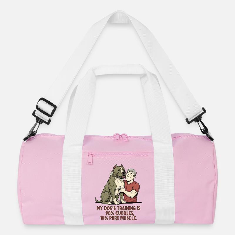 Das Training meines Hundes... Recycelte Duffel Bag