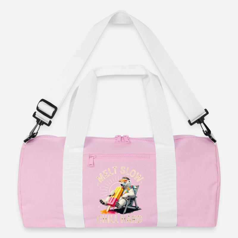 Schmelz langsam Chill Harter Bär Recycelte Duffel Bag