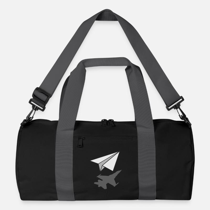 Paper Plane Aeronautical Engineer Aviation Gift Recycled Duffel Bag