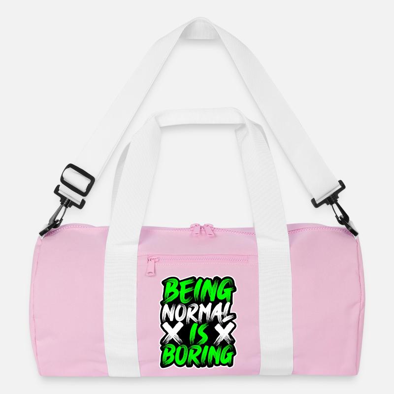 Normal-Sein-ist-Langweilig Recycelte Duffel Bag