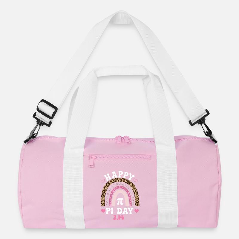 Happy Pi Day 3.14 Celebration Math Joke Nerd Recycled Duffel Bag