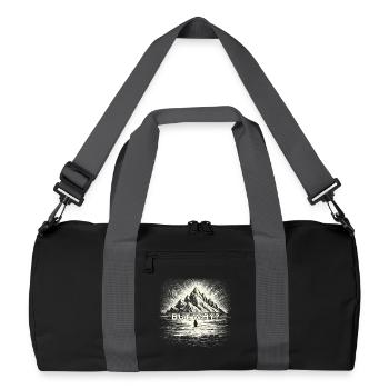 Mais pourquoi la tendance drôle du meme du pingouin et de nihilisme - Sac de sport recyclé - noir/gris graphite - Devant