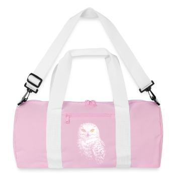 Harfang des neiges - Sac de sport recyclé - rose/blanc - Devant