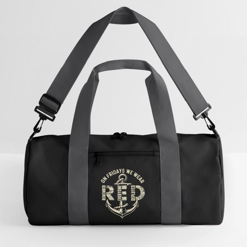 Freitags tragen wir Red Remember Deployed Recycelte Duffel Bag