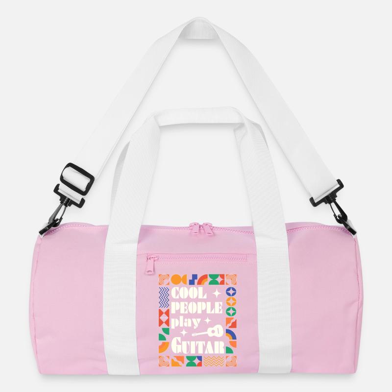 Cool people play Guitar bunt Recycled Duffel Bag