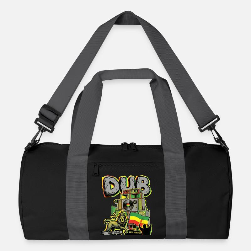 Dub Reggae Stein Recycelte Duffel Bag