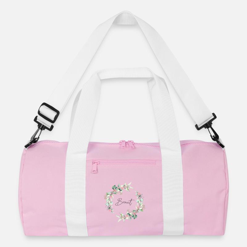 Bridal Bachelor Party Eucalyptus Boho Hen Party Recycled Duffel Bag