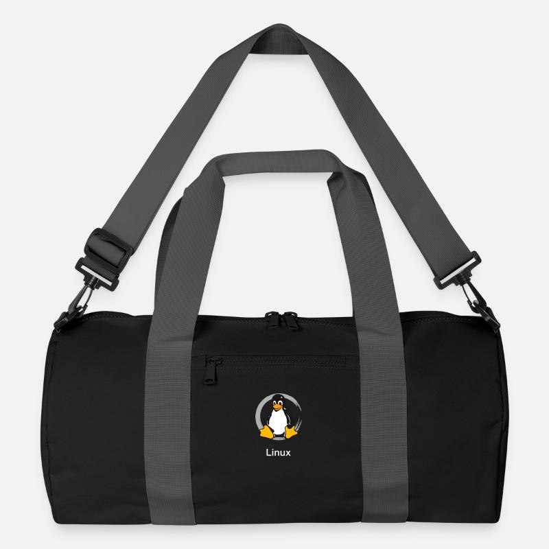 Pc computer Pinguin nerd geek Programmierer Admin Recycelte Duffel Bag