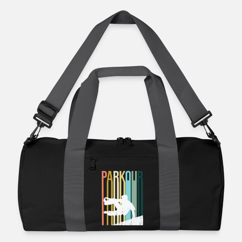 Parkour Retro Recycelte Duffel Bag