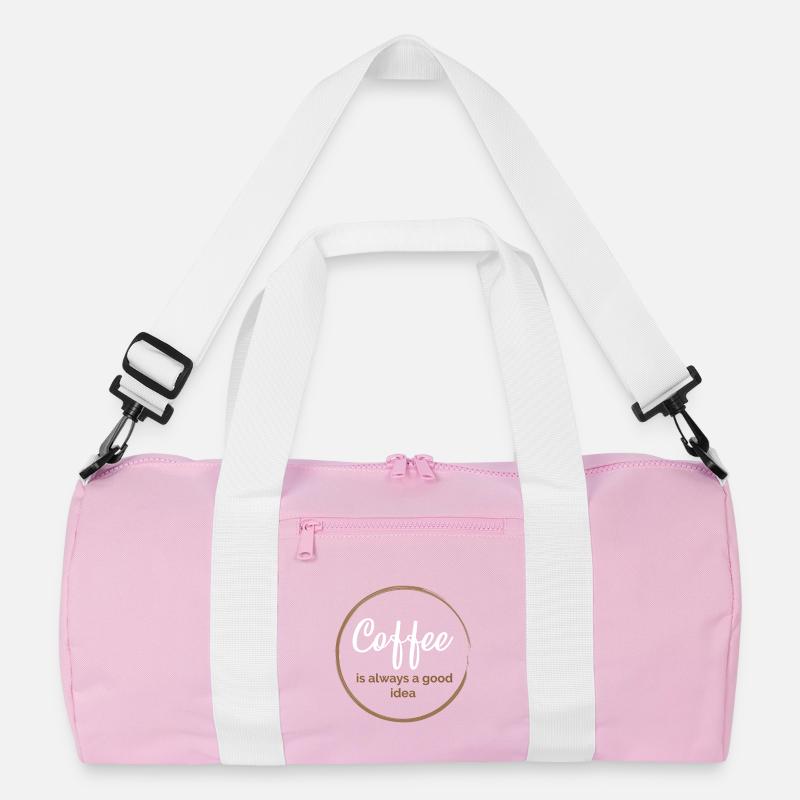 Kaffee ist immer eine gute Idee Recycelte Duffel Bag