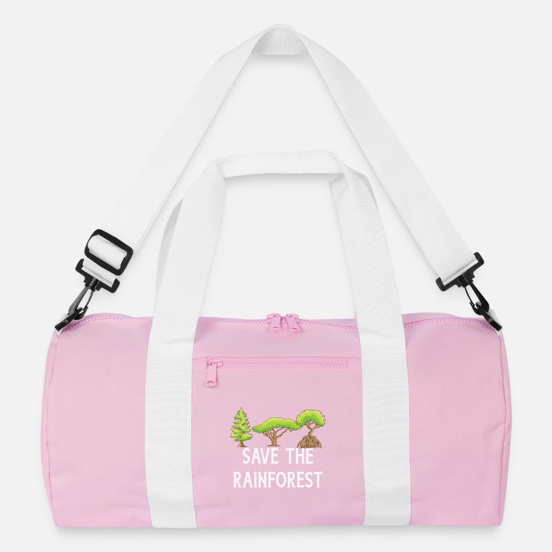 Save The Rainforest Recycelte Duffel Bag