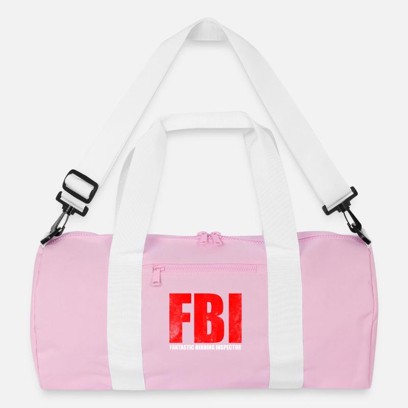 FBI Birding Inspector Design Recycled Duffel Bag