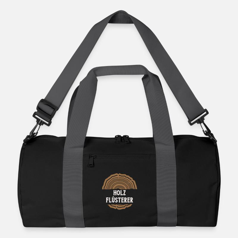 Holz Holz Flüsterer Recycelte Duffel Bag