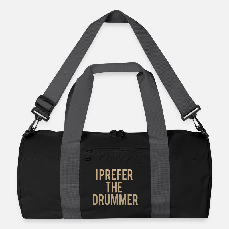 I Prefer The Drummer Recycled Duffel Bag