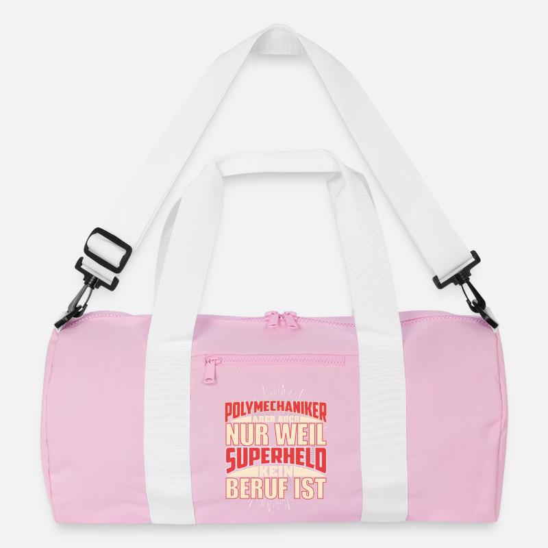 Polymechaniker Superheld Recycelte Duffel Bag