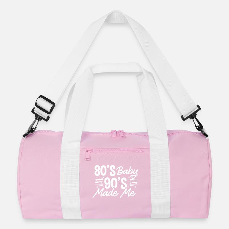 80er 90er Recycelte Duffel Bag