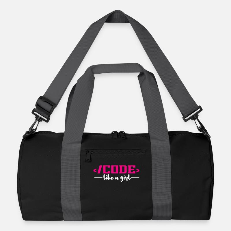 Codierung Programmierung Informatik Recycelte Duffel Bag
