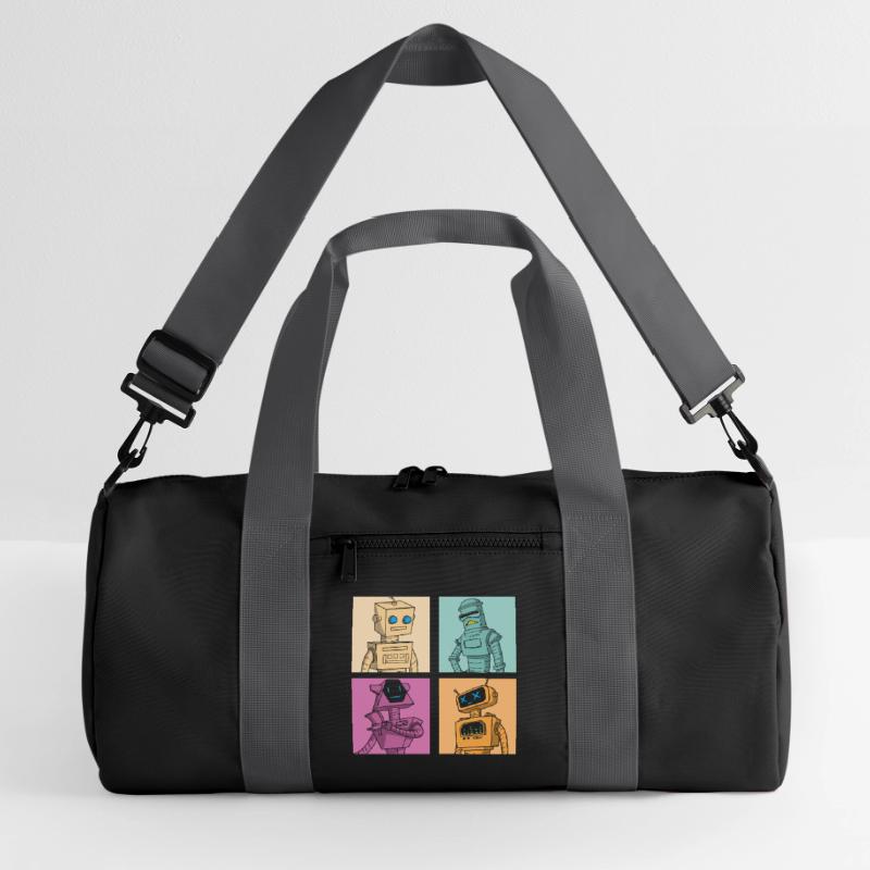 Robot Robotics Engineer Recycled Duffel Bag