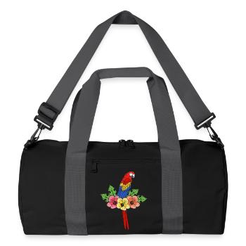 Parrot - Recycled Duffel Bag - black/graphite grey - Front