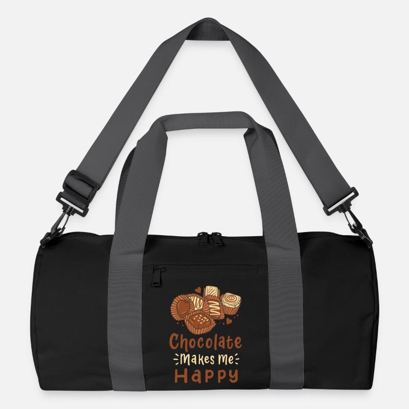 Schokolade Pralinen Recycelte Duffel Bag