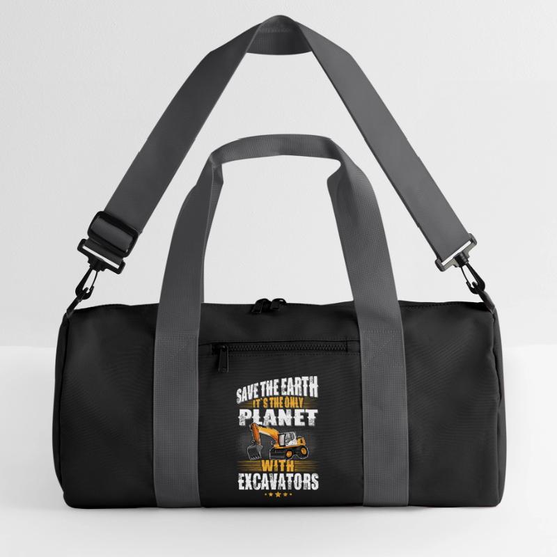 Baggerfahrer Baggerführer Recycelte Duffel Bag