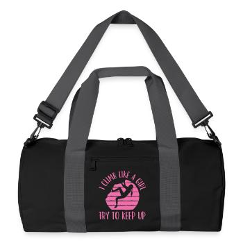 Climbing, Bouldering - Recycled Duffel Bag - black/graphite grey - Front