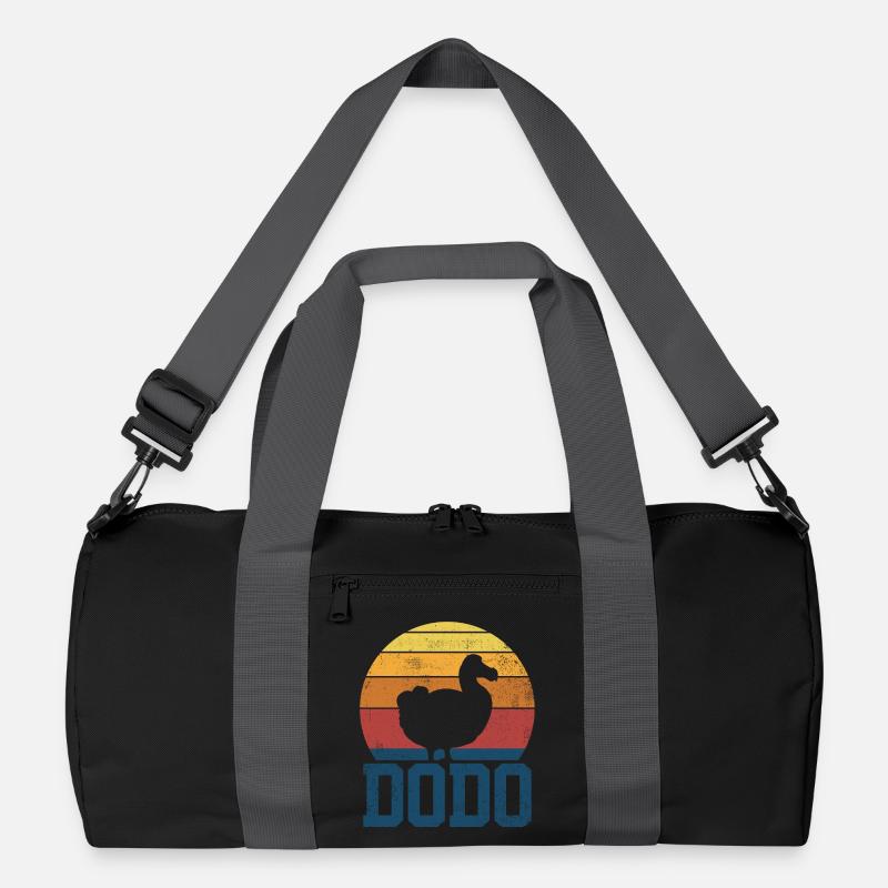 Dodo Oiseaux Birdwatcher Vintage Sac de sport recyclé