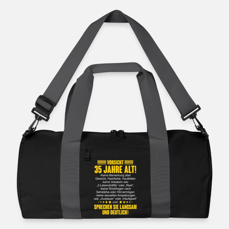 35. Geburtstag Lustiger Spruch Recycelte Duffel Bag