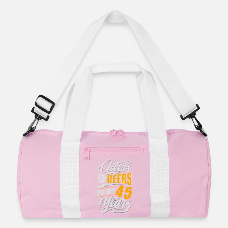 45. Geburtstag Bier Recycelte Duffel Bag