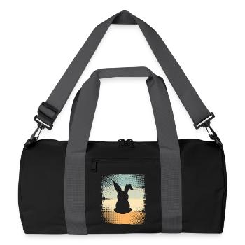 Rabbit - Recycled Duffel Bag - black/graphite grey - Front