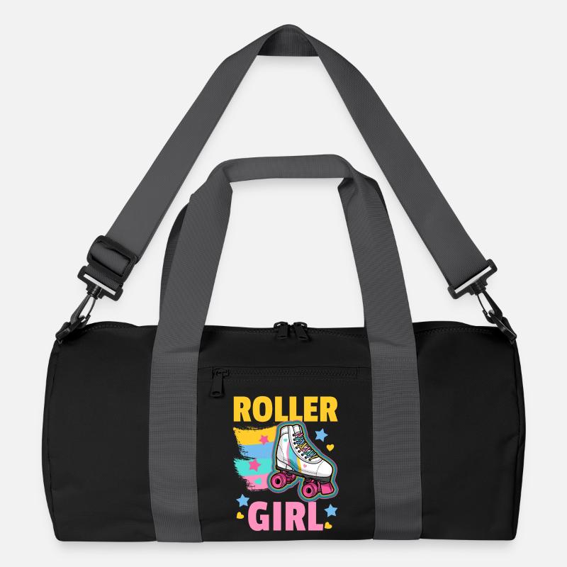 Rollschuhe Roller Girl Recycelte Duffel Bag