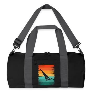 Windsurfing - Recycled Duffel Bag - black/graphite grey - Front