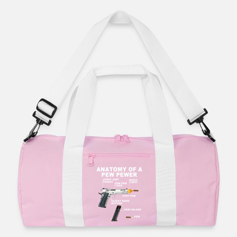 Anatomie eines Pew pewer Recycelte Duffel Bag