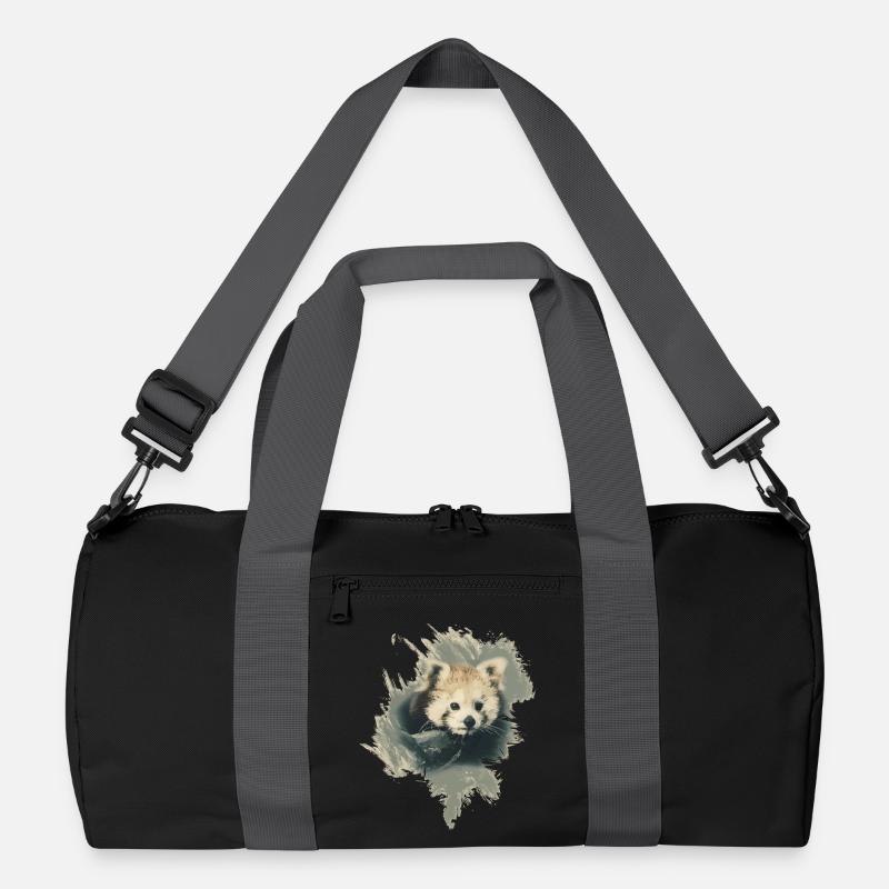 Roter Panda Recycelte Duffel Bag