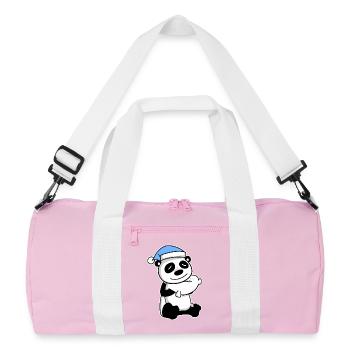 Panda Bébé - Sac de sport recyclé - rose/blanc - Devant