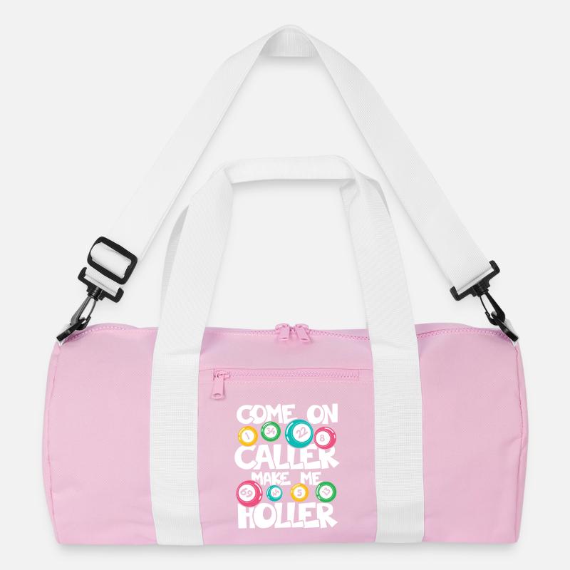 COME ON CALLER MAKE ME HOLLER Recycelte Duffel Bag