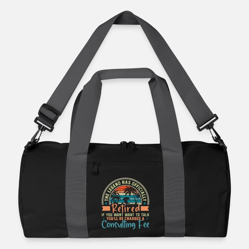 The legend is officially retired Recycled Duffel Bag