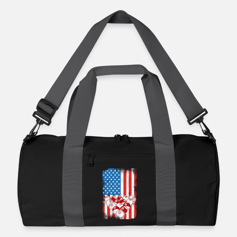4. Juli Billard Recycelte Duffel Bag