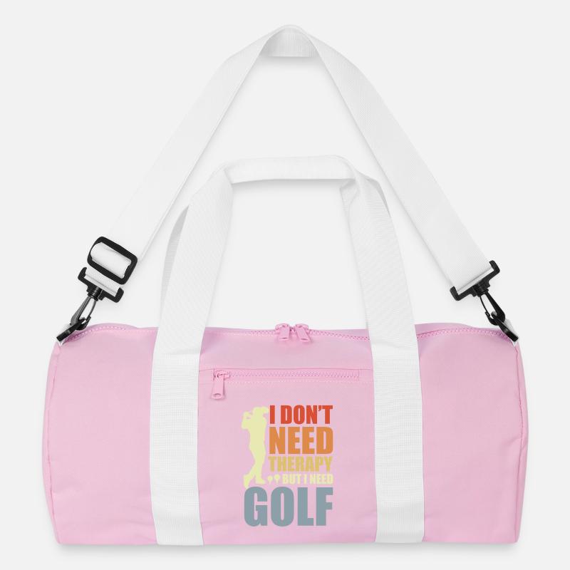 Lustiger Golf Witz Recycelte Duffel Bag
