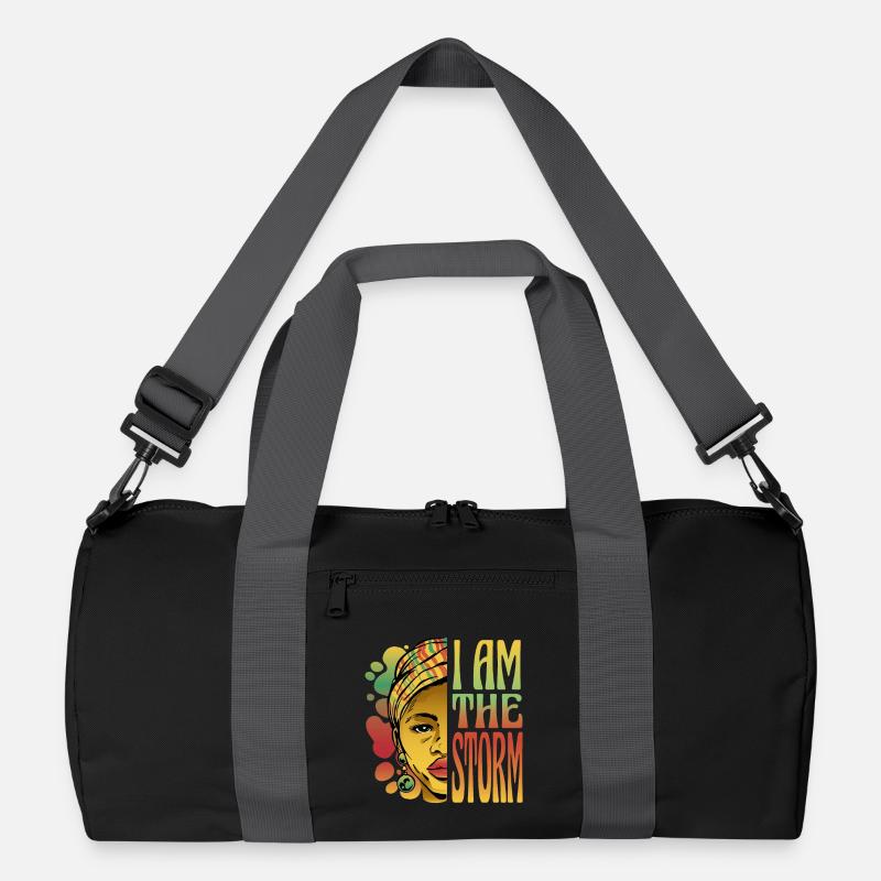 Ich bin der Sturm Recycelte Duffel Bag