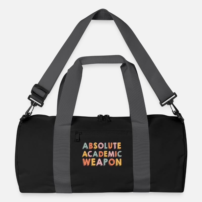 Students Absolute Academic Weapon Recycled Duffel Bag