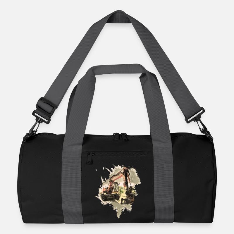 Alter Bagger Recycelte Duffel Bag