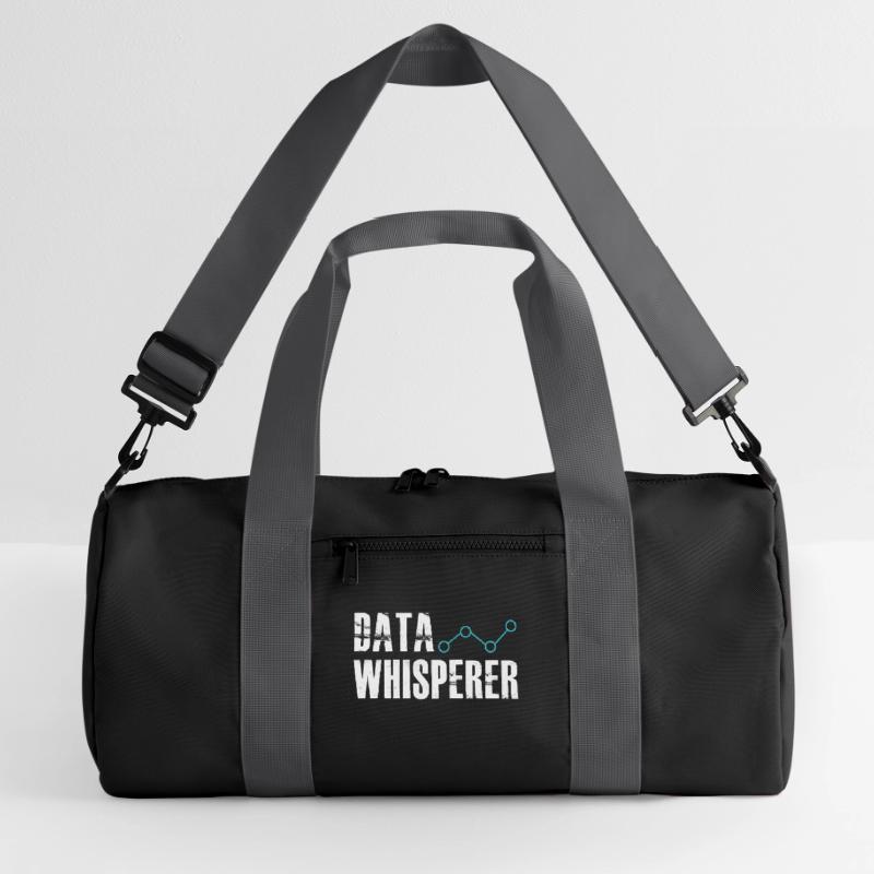 Data Whisperer Science Analyst Software Engineer Recycelte Duffel Bag